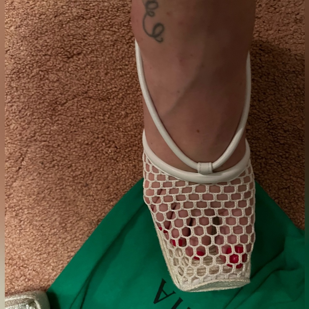 COPY - COPY - White bottega Veneta espadrille